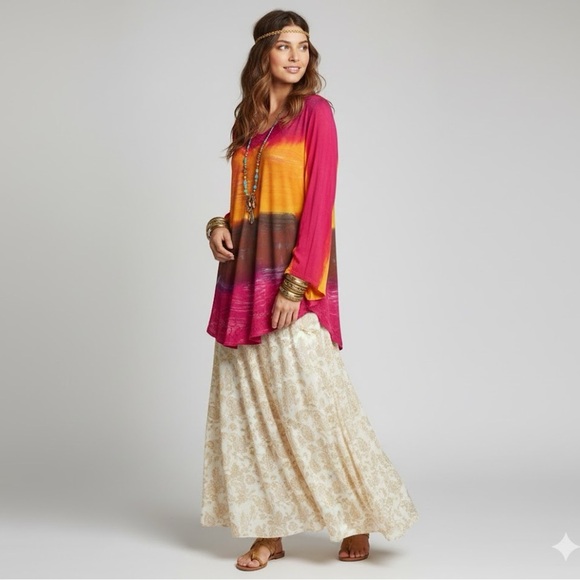 Charlie Paige Tops - Charlie Paige tie dye blouse Top hippie